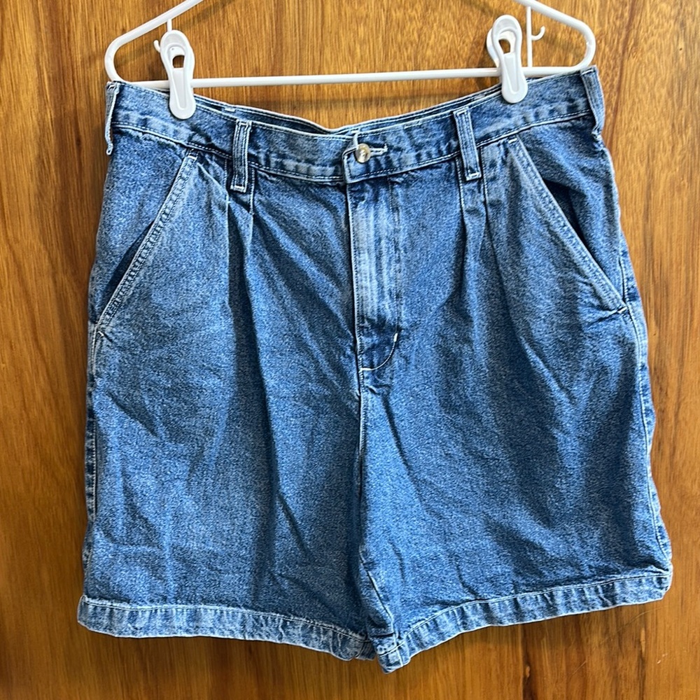 Casual Blue Denim Shorts